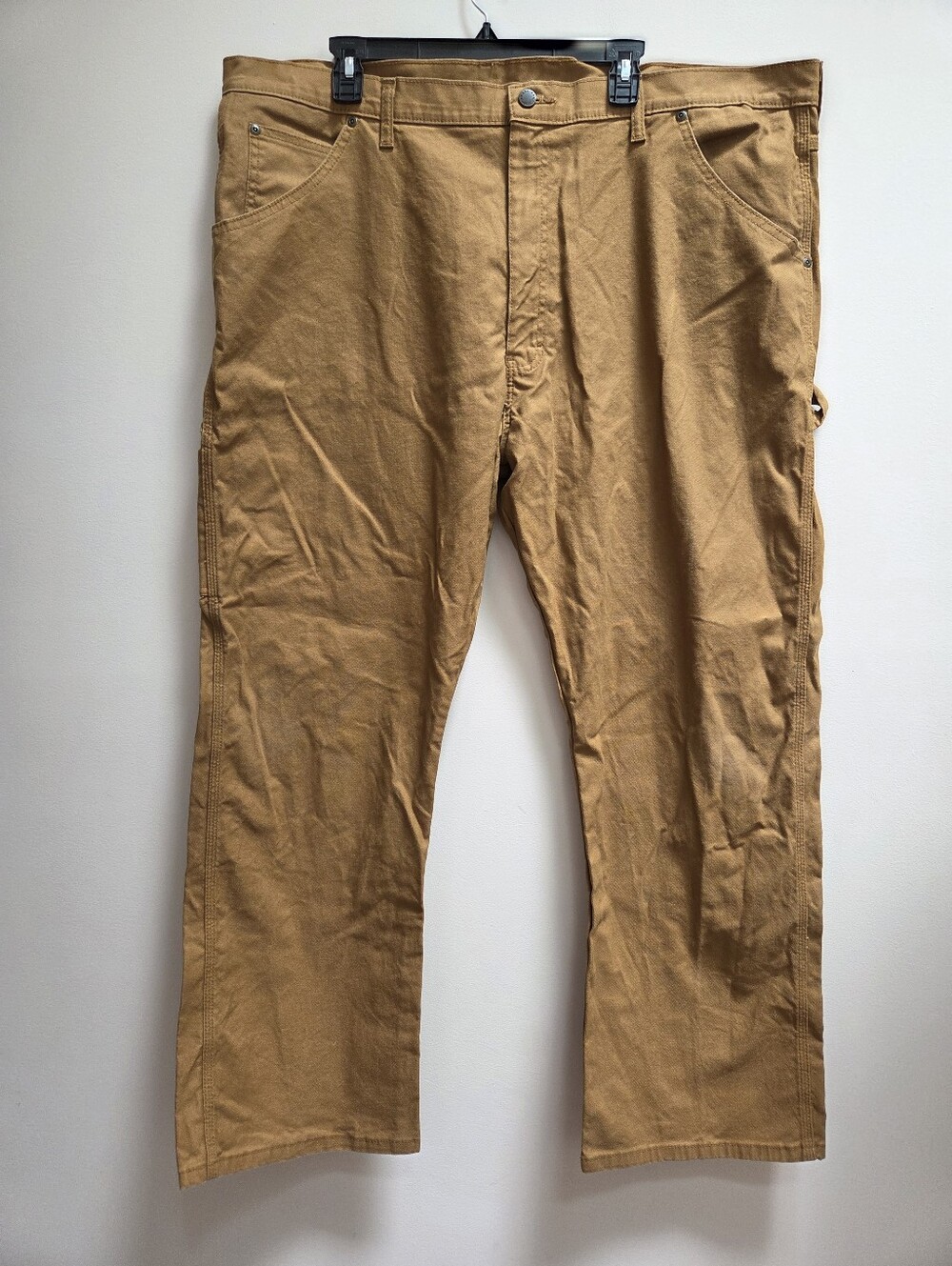 Dickies Tan Brown Flex Duck Utility Jeans, Size 44x30